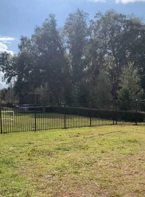 High-quality Aluminum fence installation in Florida by O-Town Fencing